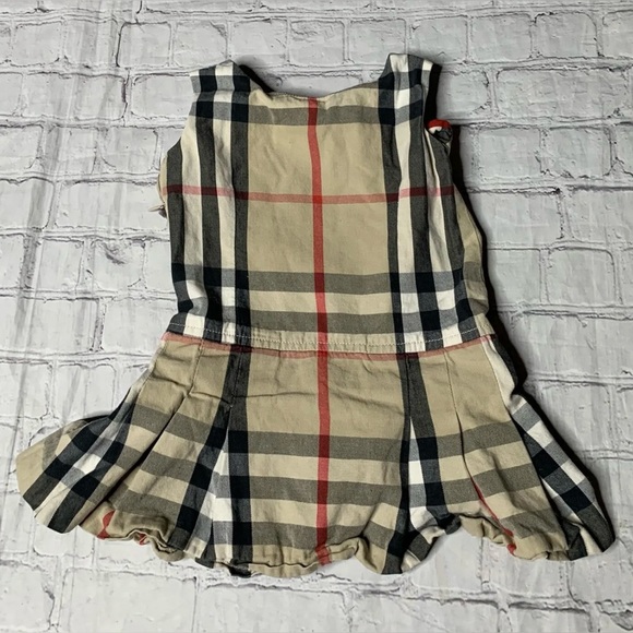 Burberry Baby Girls Nova Check Dress Size 18 Months - Picture 3 of 6